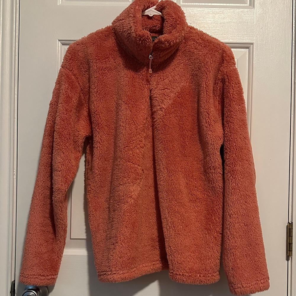 Eddie Bauer Warm Coral Fleece Jacket